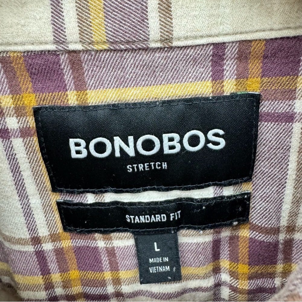 Bonobos Plaid Button Down Shirt - image 4